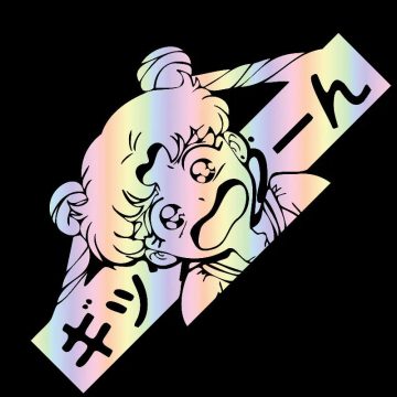 Usagi Tsukino Car Sticker Anime Girl Vinyl for Windows and Laptops