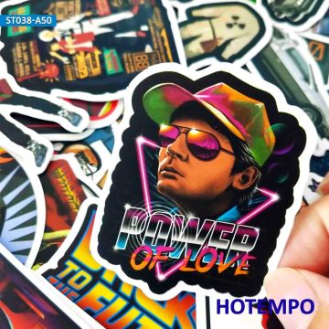 Classic Movie Back to the Future Mixed Sticker Pack