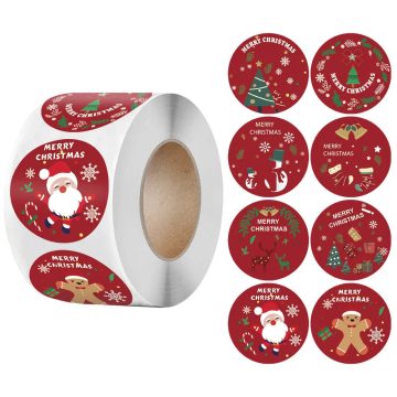 Christmas Theme Gift Stickers for DIY Packaging and Stationery