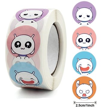 Cute Animal Reward Stickers Teacher Motivation Labels for School Supplies