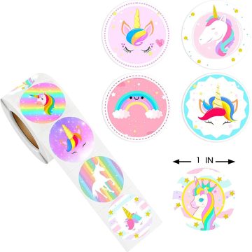 Cute Unicorn Reward Stickers Children Girl Gift Scrapbook Handmade DIY