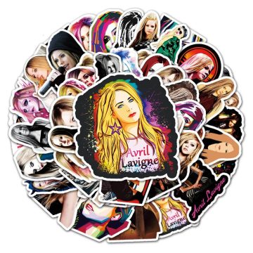 Avril Lavigne Singer Graffiti Decal Stickers