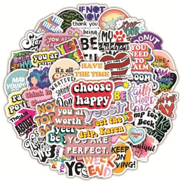 Motivational Life Quotes Sticker Pack