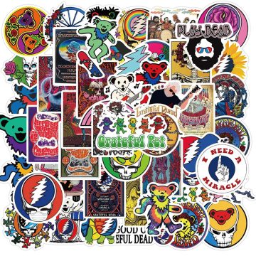 Grateful Dead Band Waterproof Graffiti Stickers