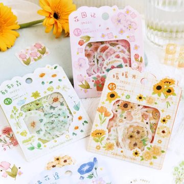 Garden Story Stickers - DIY Scrapbook & School Stationery