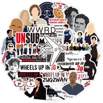 Criminal Minds TV Show Sticker Pack