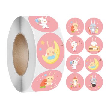 Cartoon Animal Paper Gift Tags Jungle Safari Party and Biscuit Bag Decor