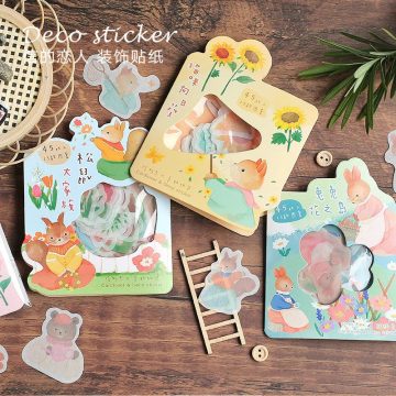 Nimos Garden Decorative Stickers Scrapbook & DIY Journal Supplies
