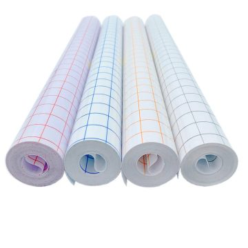 Clear Transfer Paper Tape for Vinyl Cutting and Craft Decals Mid Tack Adhesive