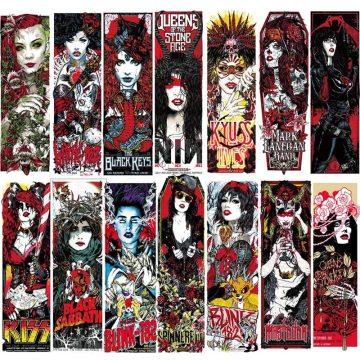 Punk Rock Band Stickers for Phone, Laptop, Guitar, Skateboard