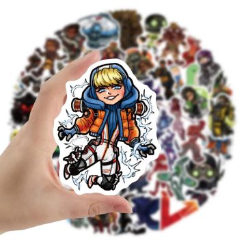 Apex Legends Game Stickers Cool Decorative Decals for Skateboard and Wall