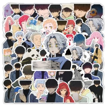 Anime Sticker Pack Creative Vinyl Decals for Scooter, Laptop, Suitcase