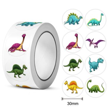 Dinosaur Animals Cartoon Stickers Kids Classroom Teacher Reward Encouragement