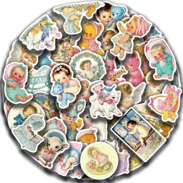 Angel Decorative Stickers Waterproof Graffiti Decals for Laptop, Phone Case, Skateboard