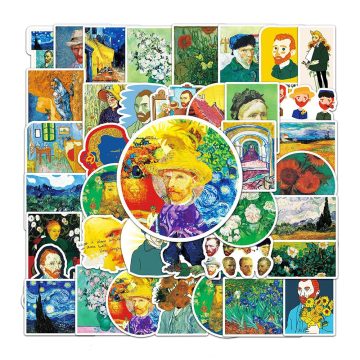 Van Gogh Oil Painting Sticker Collection