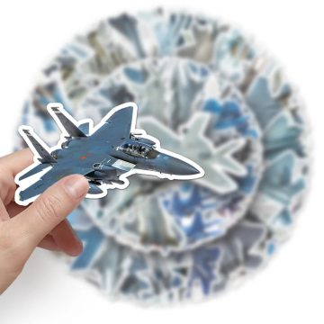 Fighter Graffiti Waterproof Stickers for Computer Phone Luggage