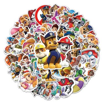 PAW Patrol PVC Stickers - Cool Cute Decals for Phone Skateboard Luggage Fridge