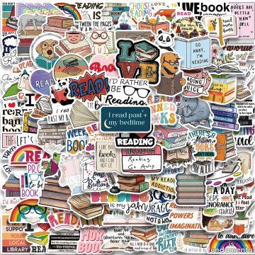 Cartoon Sticker Pack for Notebook, Laptop, Skateboard, Luggage, Motorcycle
