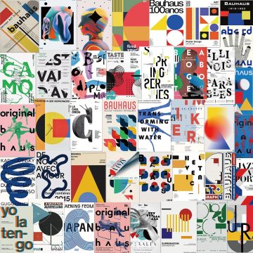 Bauhaus Art Stickers