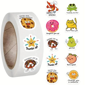 Cute Decorative Student Reward Stickers for Scrapbook Education Kids Gift Learning Stationery