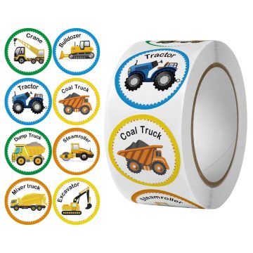 Transportation Stickers for Kids and Classroom Rewards