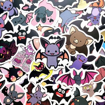 Halloween Cartoon Stickers Waterproof Decals for Skateboard, Motorcycle, Toys