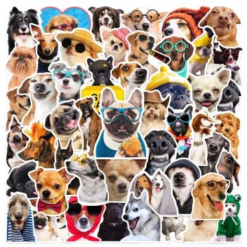 Life Dog PVC Sticker - Aesthetic Children's Scrapbooking Stationery for School