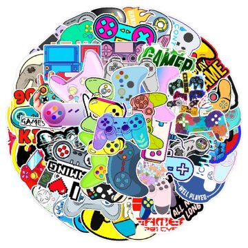 Game Controller Stickers for Switch Phone Laptop Helmet Car
