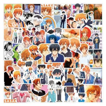 Sasaki and Miyano Stickers - BL Anime Decals