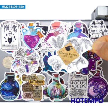 Magic Potion and Witch Brew Stickers for Bottles and Journals