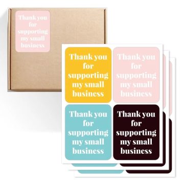 Thank You Stickers - Small Business Packaging Labels
