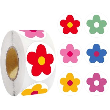 Flowers Reward Sticker for Kids Scrapbooking Teachers Classroom Supply