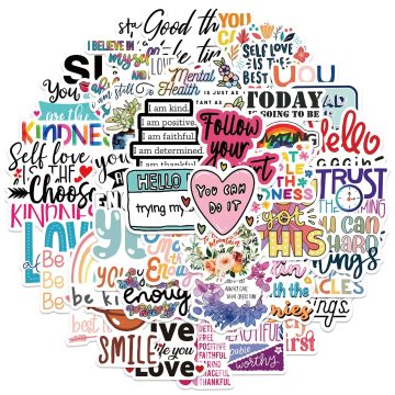 Inspirational Quote Stickers - Motivational Life Decals