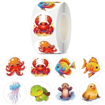 Marine Animals Reward Stickers - Party Seal Children Stationery