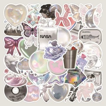 3D VSCO Cartoon Stickers - DIY Scrapbook & Laptop Decor