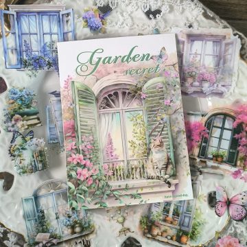 Retro Stickers Sacred Book Series British Dream Handbook DIY Decorative Scrapbook Material