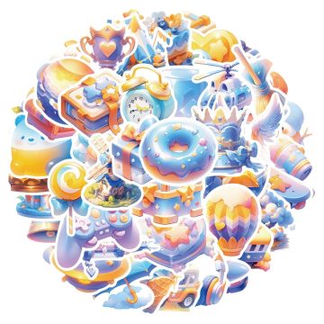 3D Cartoon Kawaii Stickers Laptop & Phone Aesthetic Decoration
