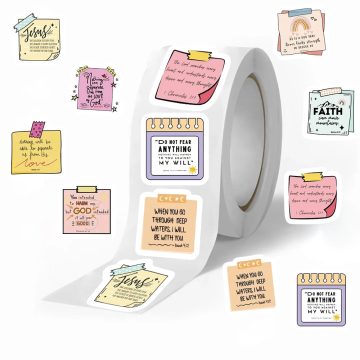 Bible Motivational Reward Stickers for School Teachers Kids Students