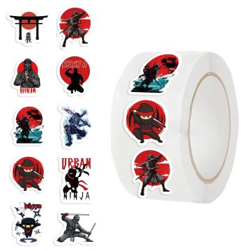 Ninja Warrior Decal Stickers for Kids