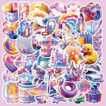 3D Graffiti Sticker Pack DIY Helmet & Wall Decoration