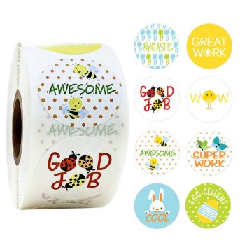 Cute Animals Reward Stickers - Teacher Student Motivation Stationery