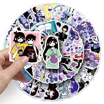Omori Game Stickers - Personality Cartoon Laptop Phone Guitar Decals