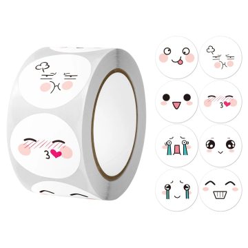 Cute Cartoon Rainbow Sun Labels Stickers Scrapbook Gift Decor Sealing Children Stationery