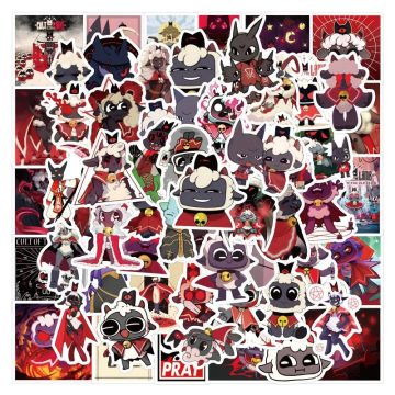 Cult of The Lamb Sticker Pack Laptop, Water Bottle, and Phone Decor