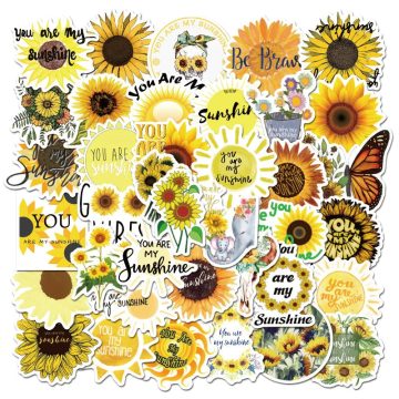 Sunflower You Are My Sunshine VSCO Stickers