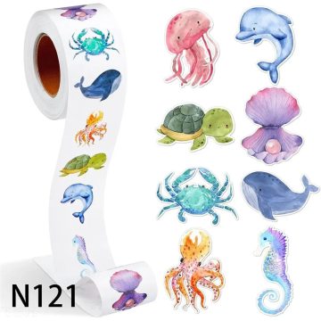 Forest Animal Stickers for Gifts, Water Bottles, and Electronics