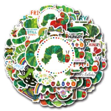 Very Hungry Caterpillar Stickers - Kids Cartoon