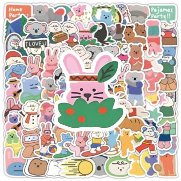 Kawaii Graffiti Stickers Waterproof Vinyl Decals for Laptop, Phone, Car, Scooter, Suitcase, Fridge
