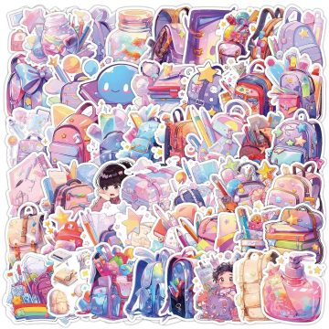 Cartoon Graffiti Stickers for Helmet, Wall, DIY Decoration