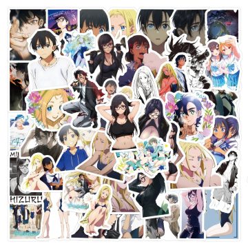 Summer Time Rendering Anime Stickers - Funny Cartoon Decals for Scrapbook & Luggage